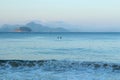 Blue sea of Ã¢â¬â¹Ã¢â¬â¹Copacabana beach